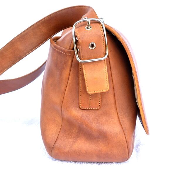 Vintage Y2K COACH Legacy Brown Leather Purse Crossbody Bag Restored 2003 #9332 - Picture 6 of 14